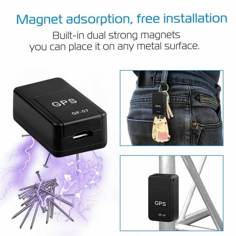 Car GPS Mini Tracker GF-07 Real Time Tracking Anti-Theft Anti-lost Locator Strong Magnetic Mount SIM Message Positioner