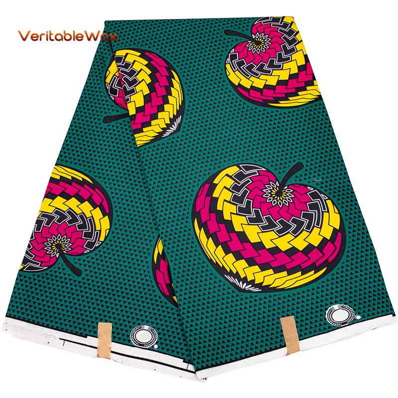 Ankara African prints patchwork textile fabric 100% polyester real wax sewing dress DIY craft tissu breathable pagne A-16