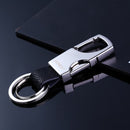 Honest Couple Key Chain Men Car Keychain Classic Buckle Leather Key Ring Holder Best Gift For Lover Fathers Day Gift Bag Charm