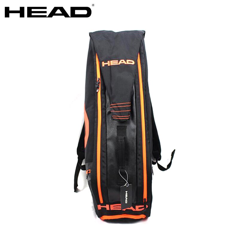 Head Tennis Backpack Outdoor Large Tennis Racket Sport Bag Raqueta Tenis Gym Badminton 4-9 Racquet Fitness Bag With Shoe Package