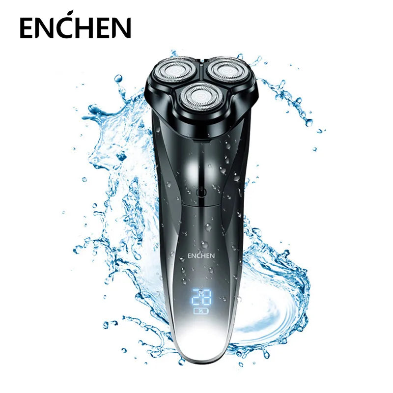 Enchen Electric Razor ENCHEN Blackstone3 Electric Shaver 3D Triple Blade Floating Razor Shav