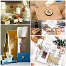 100Pcs/Bag Retro Octagon Wax Seal Stamp Wax Beads Scrapbooking Material DIY Craft Envelope Wedding Postcard Stamp Sealing Wax