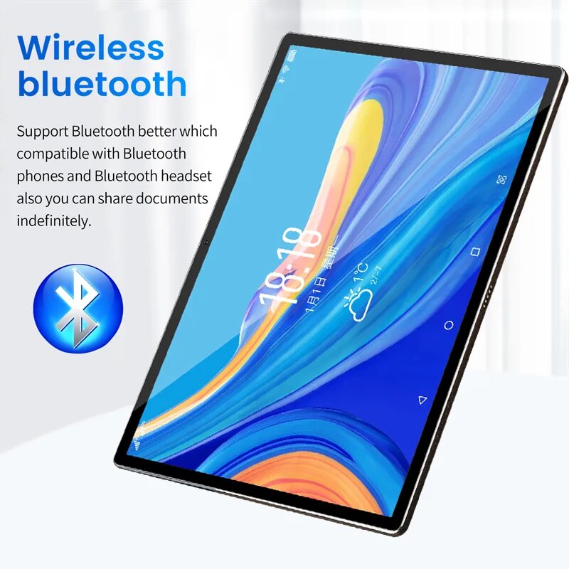 New Android 11.0 8GB RAM 128GB ROM 11 inch 4k HD Screen tablet 5G Dual SIM Card or WIFI