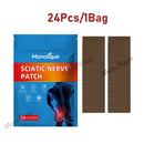 24/48PCS Sciatic Nerve Massage Patch Piriformis Hip Bandage Soothe Meridians Relax Muscle Promotes Blood Circulation Massage Mat