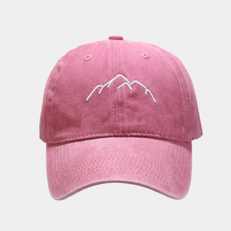 New Mountain Range Embroidery Mens Womens Baseball Caps Adjustable Snapback Hip Hop Caps Fashion Dad Hats Bone Garros