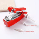 Mini Sewing Machine Portable Small Manual Sewing Machine Household Simple Handheld Needlework Manual Sewing Clothes Fabric