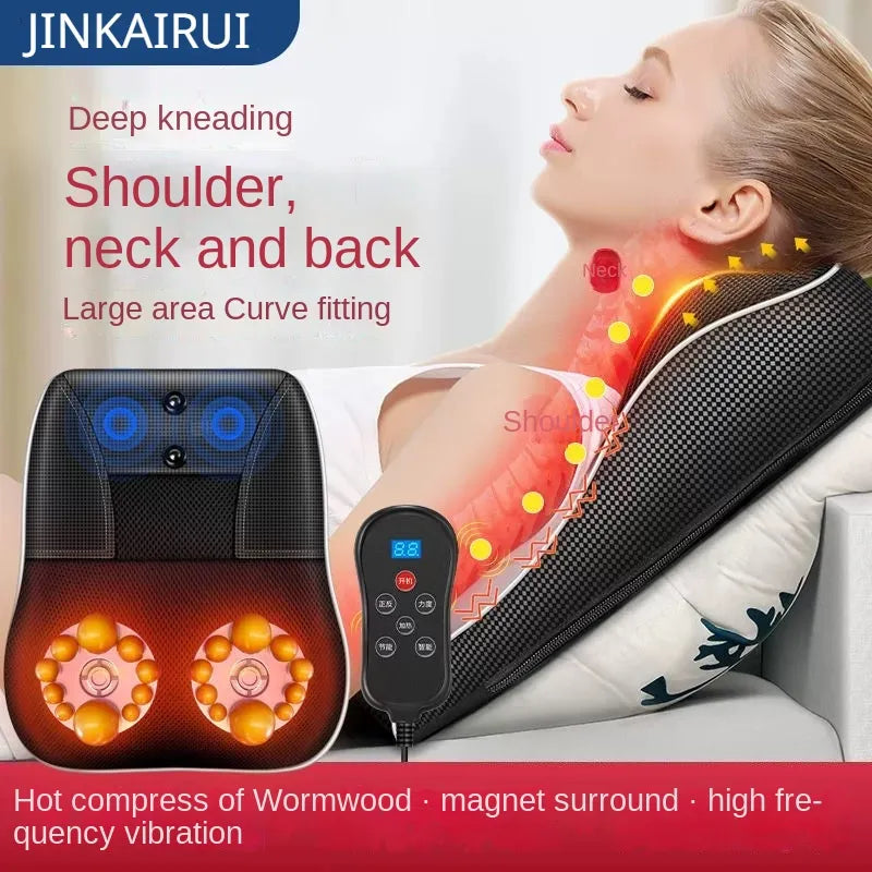 Jinkairui Electric Shiatsu Head Neck Cervical Ttraction Body Massager