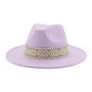 Panama Hat Western Cowboy Hats for Women Solid Big Brim Casual Fedoras Men Women Camel Black White Felted Hat Sombreros Gorras