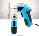 Cordless Electric Screwdriver Rechargeable 1300mah Lithium Battery Mini Drill 3.6V Power Tools Set Household Maintenance Repair