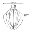 304 Stainless Steel Wire Whip Electric Mixer Attachment For Cake Balloon Egg Flour Mayonnaise Cream Kitchen Aid K45WW 9704329