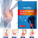 24/48PCS Sciatic Nerve Massage Patch Piriformis Hip Bandage Soothe Meridians Relax Muscle Promotes Blood Circulation Massage Mat