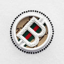 Men's Fashion Short sleeved Summer Polo Shirt High end Design Exquisite Ice Silk Embroidered Breathable T-shirt