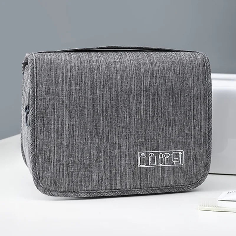 Oxford Fabric Men Business Portable Storage Bag Toiletries Organizer Women Cosmetic Bag Waterproof Hanging Travel Wash Pouch