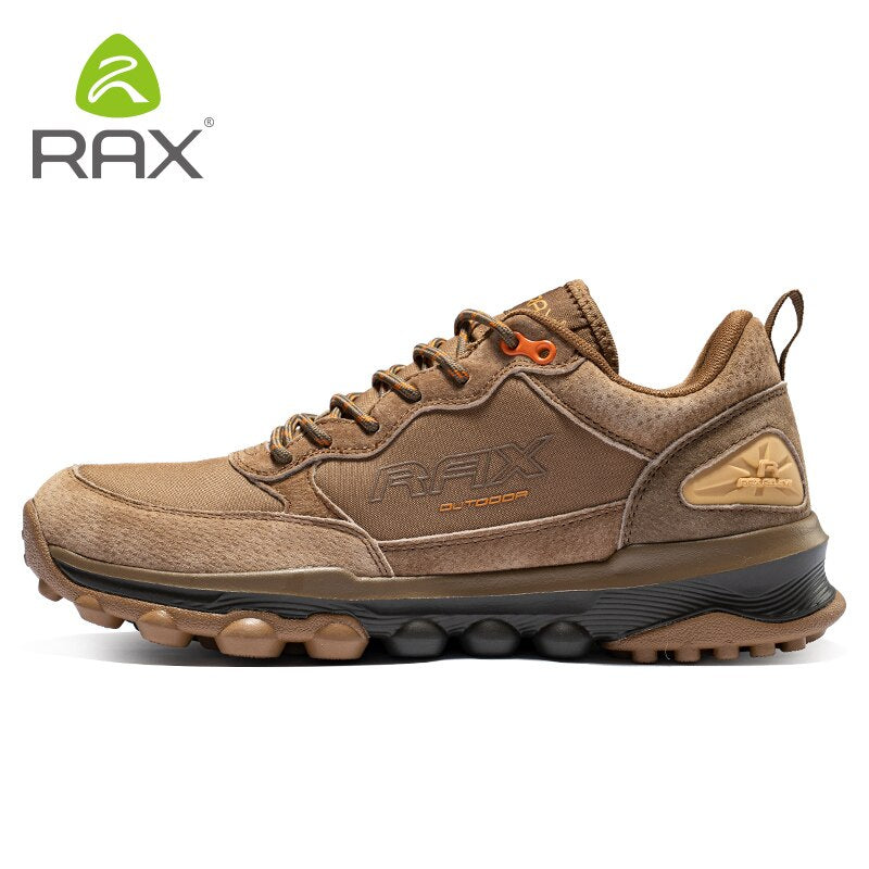 RAX Running Shoes Men&Women Outdoor Sport Shoes Breathable Lightweight Sneakers Air Mesh Upper Anti-slip Natural Rubber Outsole