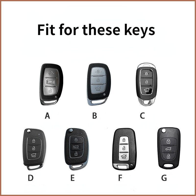 TPU Car Key Case Cover Fob For Hyundai Tucson Sonata Fe Creta ix25 ix35 ix45 i10 i20 i30 i40 Verna Solaris Mistra Elantra Accent