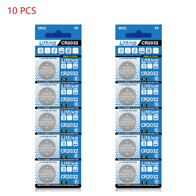 10PCS 200mAh CR2032 CR 2032 DL2032 ECR2032 3V Lithium Battery For Watc 10PCS 200mAh CR2032 CR 2032 DL2032 ECR2032 3V Lithium Battery For Watc
