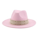 Panama Hat Western Cowboy Hats for Women Solid Big Brim Casual Fedoras Men Women Camel Black White Felted Hat Sombreros Gorras