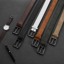 Men's PU Leather Belt Fashion Automatic Buckle Belt for Popular Business High Quality Male Belt Multi Color 105 115 125 135cm