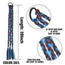 Synthetic Ponytail Hair Extensions Fishtail Fishbone Drawstring Ponytail 20Inch Wrap Around Ponytail For White Women False Braid