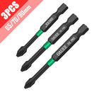 4/5/6pcs Magnetic Batch Head Impact Strong Cross PH2 High Hardness Screwdriver Set 60/70/90mm Anti Non-slip WaterProof Bits Set