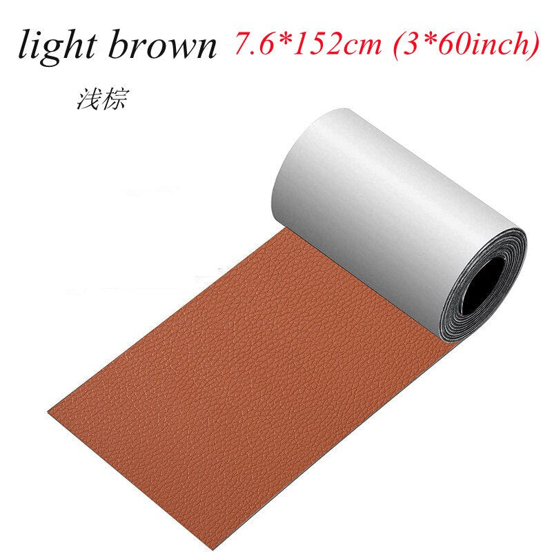 Diy Self-Adhesive Leather Repair Sticker Design Thickened PU Leather Patch Sticky for Car Seat Home Sofa Bag Refurbishing Patch