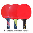 HUIESON 5/6 Star 2Pcs New Upgraded Carbon Table Tennis Racket Set Super Powerful Ping Pong Racket Bat for Adult Club Training