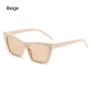 Fashion Square Sunglasses Woman Vintage Cat Eye Design Sun Glasses Female Male Personality Cool Retro Black Cateye Oculos