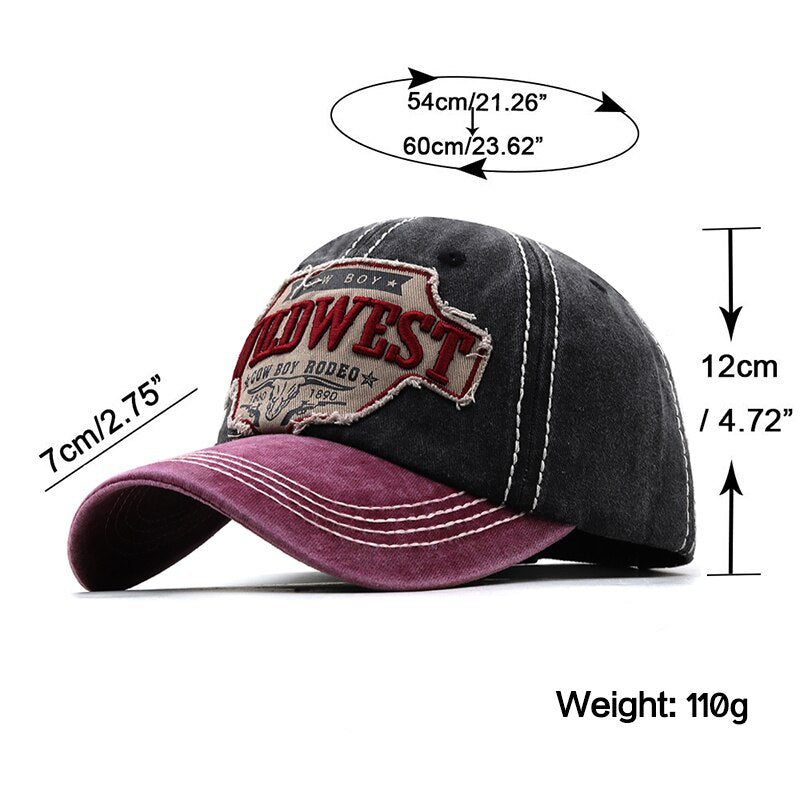Custom Vintage Washed Hat Sport Fishing Fish Logo Embroidery Dad for Men & Women