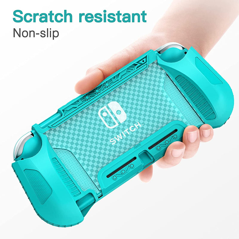 HEYSTOP funda Compatible con Nintendo Switch Lite, cubierta protectora de TPU para Switch Lite con antiarañazos/antipolvo