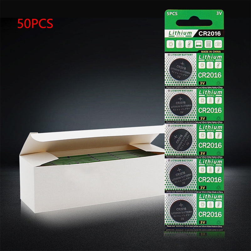 thumbnail image 2 of 20x Philips CR2016 3V Lithium Coin Cell Batteries – For Remote, Key Fob, Button Cell (CR 2016, BR2016, DL2016) 2 of 5
