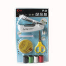 Portable Manual Sewing Machine Set, Household Mini Sewing Machine Set, Sewing Thread Scissors for Beginners Travel Supplies