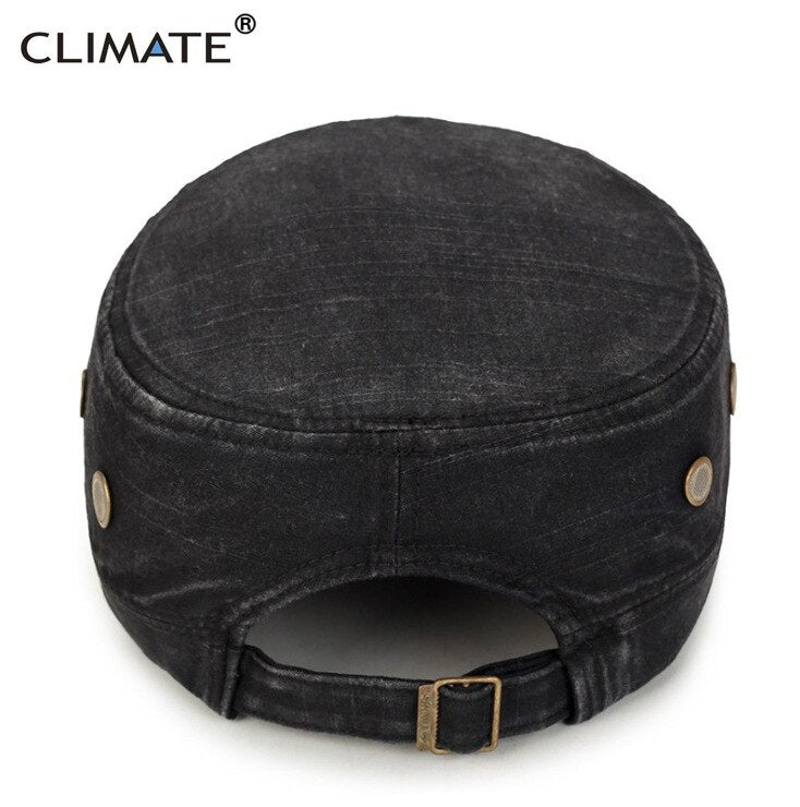 CLIMATE Men Military Army Cap Hat Cap Men Cool Army Simple Military Men Baseball Cap Hat Fishing Hunting Army Hat Caps for Men