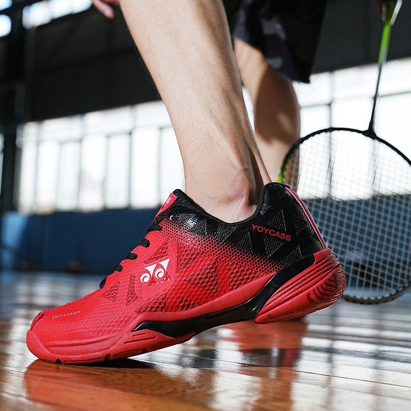 Professional Badminton Shoes Men's and Women's Comfortable Sports Shoes Volleyball Tennis Shoes Breathable Badminton Shoes