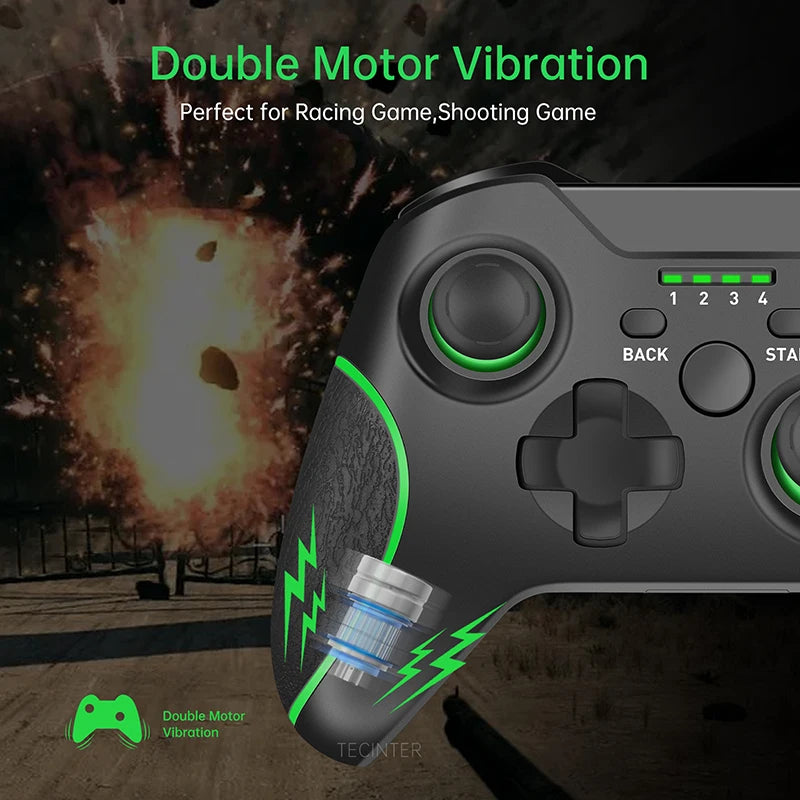 2.4G Wireless Game Controller For Xbox One Accessories Gamepad For Android Smart Phone/Steam PC Joystick For PS3 Controle Joypad