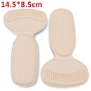 2pcs Shoe Heel Insoles Foot Heel Pad Sports Shoes Adjustable Antiwear Feet Inserts Insoles Heel Protector Sticker Insole Brioche