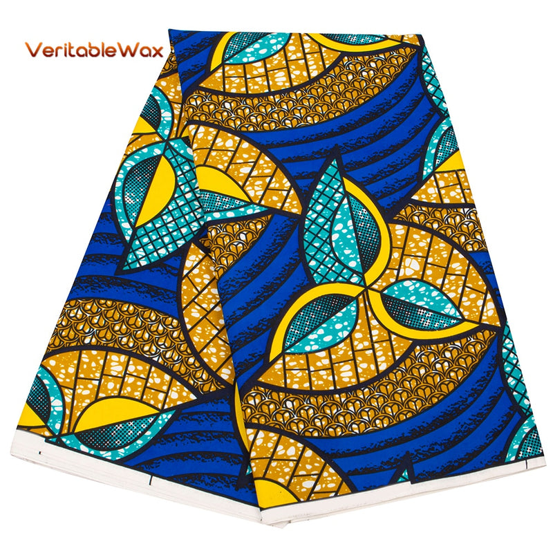 Ankara African prints patchwork textile fabric 100% polyester real wax sewing dress DIY craft tissu breathable pagne A-16