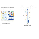 Cartoon Rocket Height Measure Wall Stickers DIY Airplane Clouds Mural Decals for Kids Rooms Baby Bedroom Nursery Home Decoration