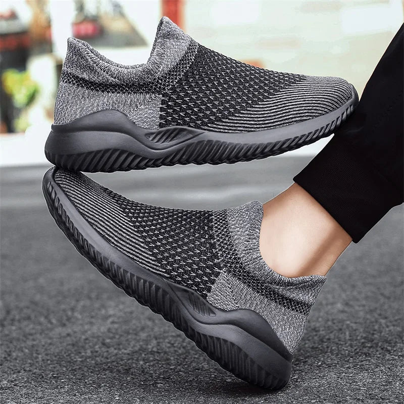 New Mesh Autumn Shoes For Men Loafers Breathable Men's Sneakers Fashion Lightweight Casual Shoe Tenis Masculin Zapatillas Hombre