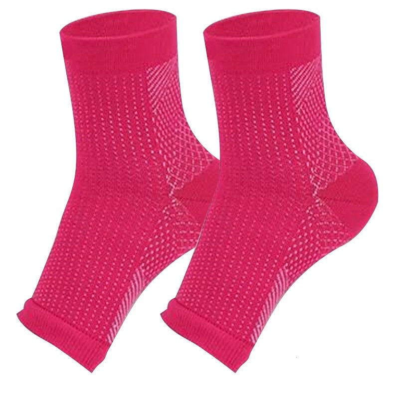 Comfort Foot Anti Fatigue Women Compression Socks Sleeve Elastic Men & Women Relieve Swell Ankle Sokken Compression Socks