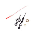 1 Set Quartz Clock Movement Mechanism Silent Large Wall Clock Hands Clock Repair Tool Parts Kit Set DIY Home Accessories Tool