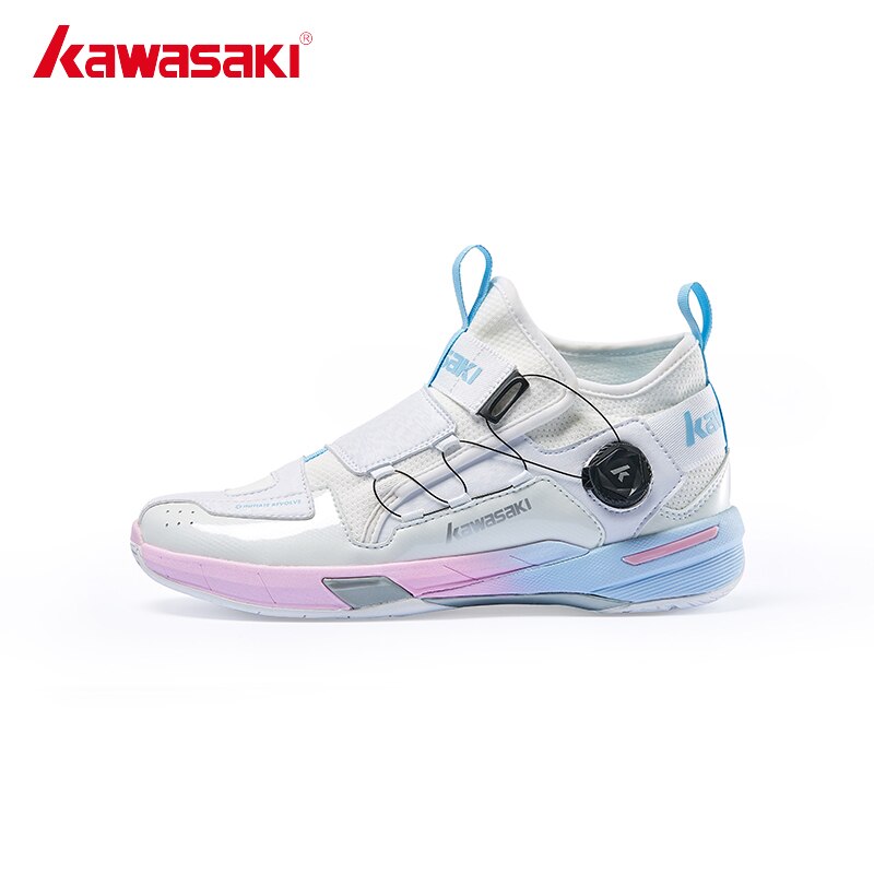 Kawasaki King Series 2.0 Professional Badminton Shoes For Men Women Anti-Twist Sports Original Men's Tennis Shoes Sneakers A3311