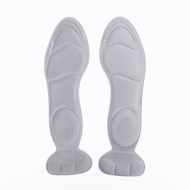 2pcs Insole Pad Inserts Heel Post Back Breathable Anti-slip for High Heel Shoe Insert Protector Shoes Insoles Memory Foam Insole