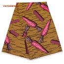 African Wax Polyester Wax Fabric High Quality Ankara Veritablewax African Wax Print Fabric A-6