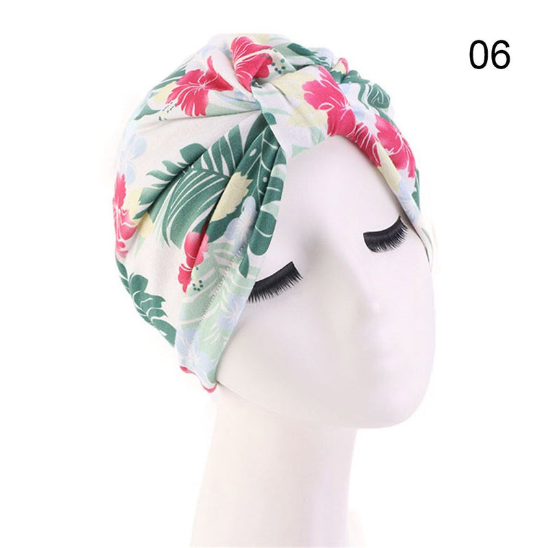 Women Shine Silver Gold Knot Twist Turban Headbands Cap Autumn Winter Warm Headwear Casual Streetwear Female Muslim Indian Hats