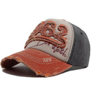 Fashion Vintage Washed Cotton Baseball Cap Digit 1962 Embroidery Snapback Hat Visor Hip Hop Caps