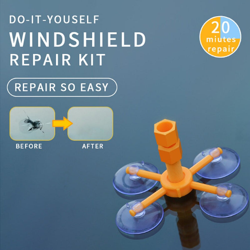 Windshield Repair Kit Car Window Glass Scratch Crack Restore