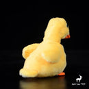 Lifelike duck doll yellow duck plush toy artificial animal plush toy gift 15cm collection toy simulation mole doll