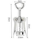 Wine Opener Stainless Steel Red Wine Opener Wing Type Metal Sommeliers Corkscrew Bottle Openers Corkscrews Wine Cork Remover
