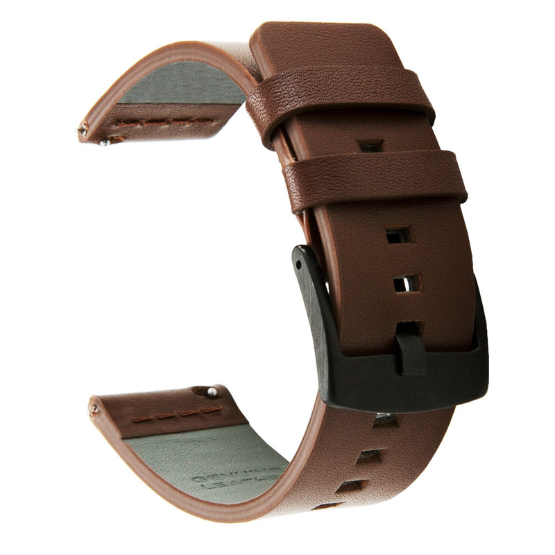 Genuine Leather Strap For Amazfit For Samsung Active 2 40/44mm Gear S3 bracelet Huawei GT/GT2/2e Galaxy watch 4 Classic 3 45/42