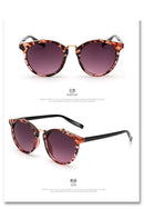Vintage Round Rivet Brand Designer Sunglasses Women Eyewear Gradient Female Retro Sun Glasses Elegant Classic Oculos De Sol